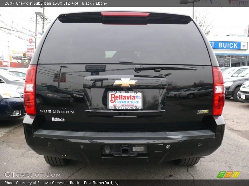 Black / Ebony 2007 Chevrolet Suburban 1500 LTZ 4x4