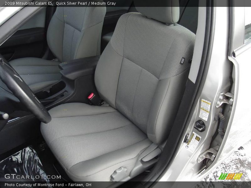 Quick Silver Pearl / Medium Gray 2009 Mitsubishi Galant ES