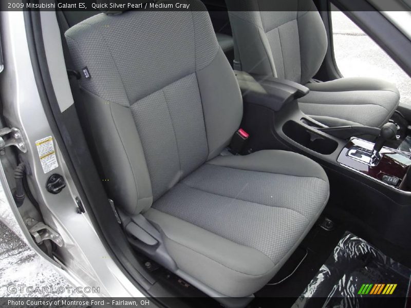 Quick Silver Pearl / Medium Gray 2009 Mitsubishi Galant ES