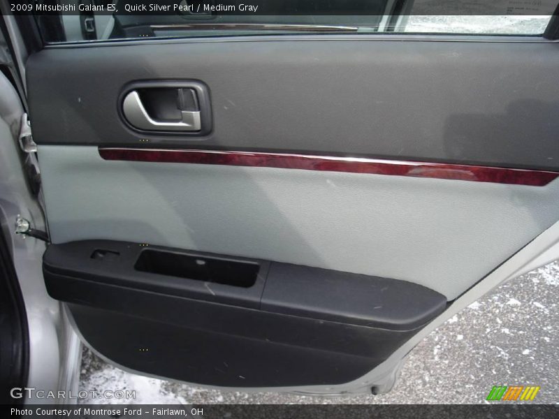 Quick Silver Pearl / Medium Gray 2009 Mitsubishi Galant ES