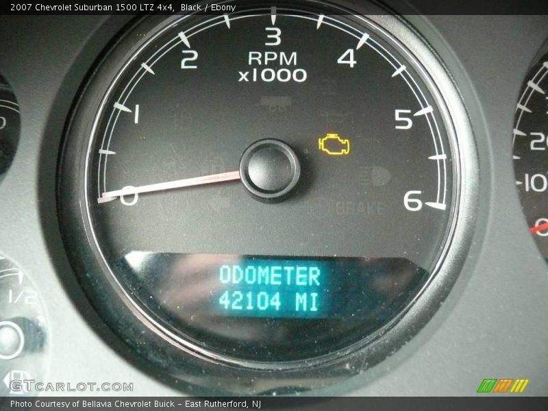 Black / Ebony 2007 Chevrolet Suburban 1500 LTZ 4x4