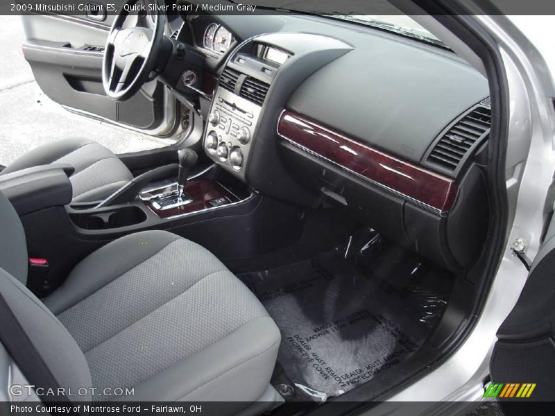 Quick Silver Pearl / Medium Gray 2009 Mitsubishi Galant ES