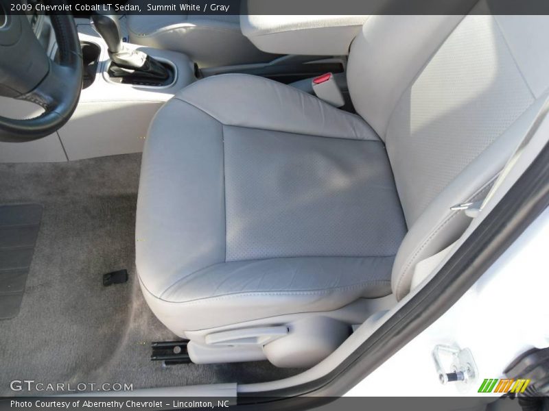 Summit White / Gray 2009 Chevrolet Cobalt LT Sedan