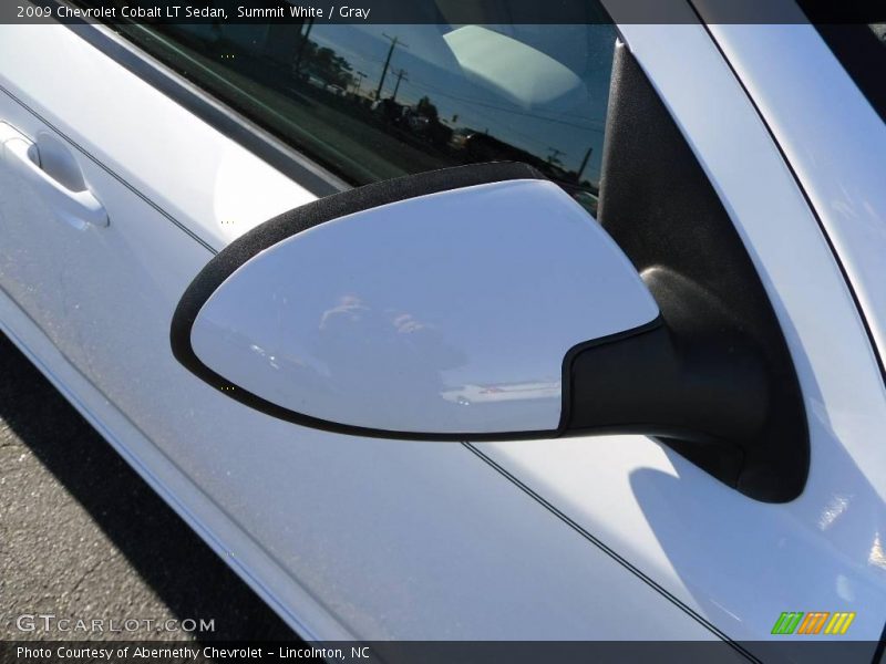 Summit White / Gray 2009 Chevrolet Cobalt LT Sedan