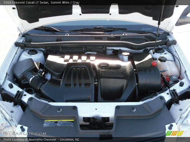 Summit White / Gray 2009 Chevrolet Cobalt LT Sedan