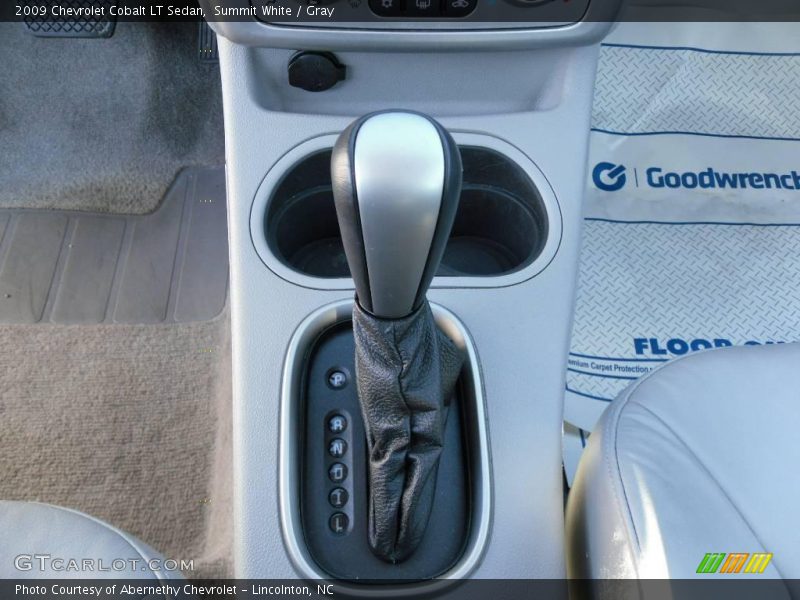 Summit White / Gray 2009 Chevrolet Cobalt LT Sedan