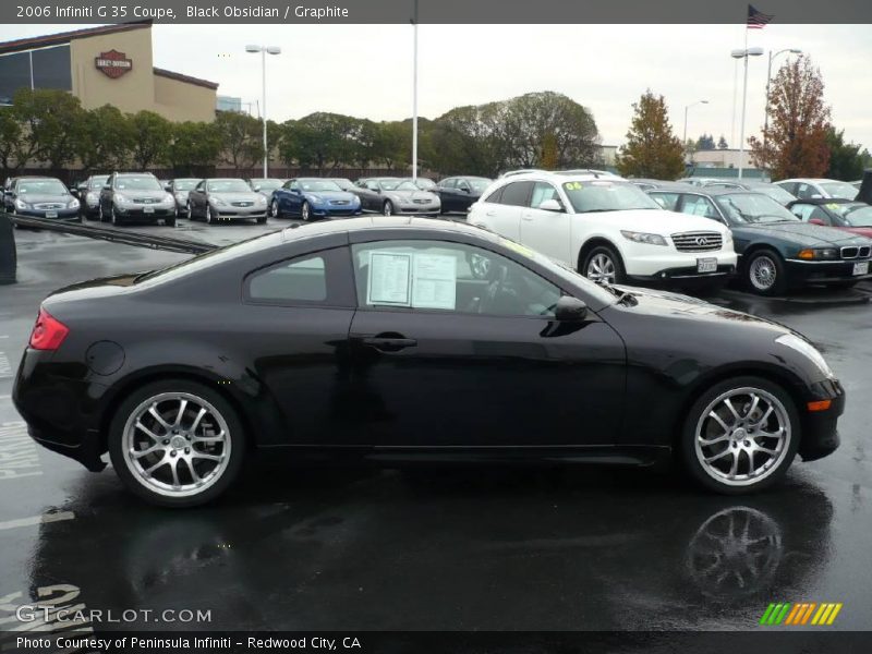 Black Obsidian / Graphite 2006 Infiniti G 35 Coupe