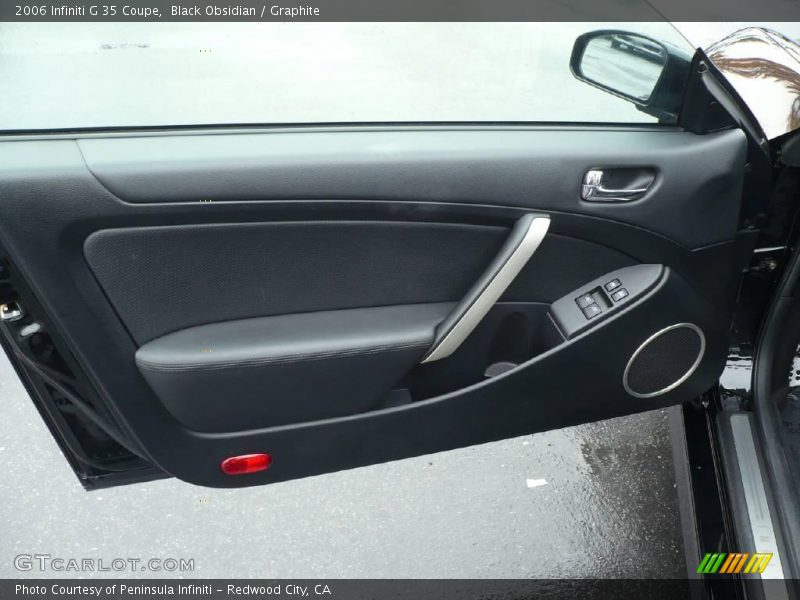 Black Obsidian / Graphite 2006 Infiniti G 35 Coupe