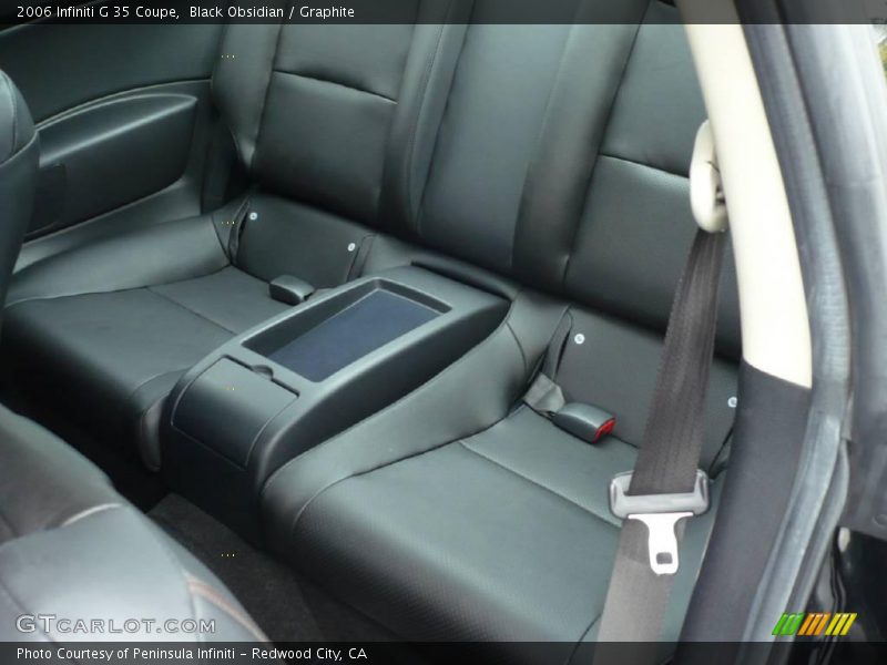 Black Obsidian / Graphite 2006 Infiniti G 35 Coupe