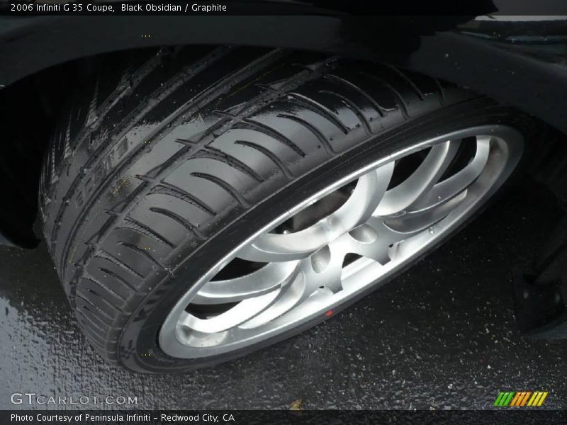 Black Obsidian / Graphite 2006 Infiniti G 35 Coupe