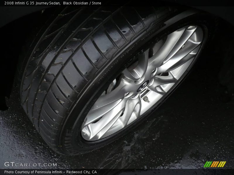 Black Obsidian / Stone 2008 Infiniti G 35 Journey Sedan
