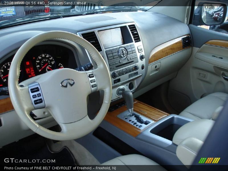 Serengeti Sand / Wheat 2008 Infiniti QX 56 4WD