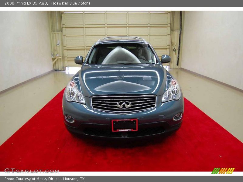 Tidewater Blue / Stone 2008 Infiniti EX 35 AWD
