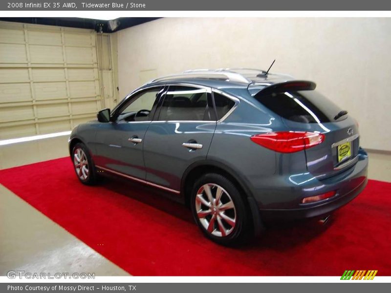 Tidewater Blue / Stone 2008 Infiniti EX 35 AWD