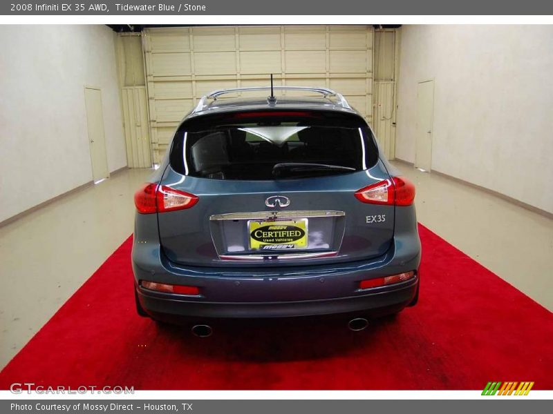 Tidewater Blue / Stone 2008 Infiniti EX 35 AWD