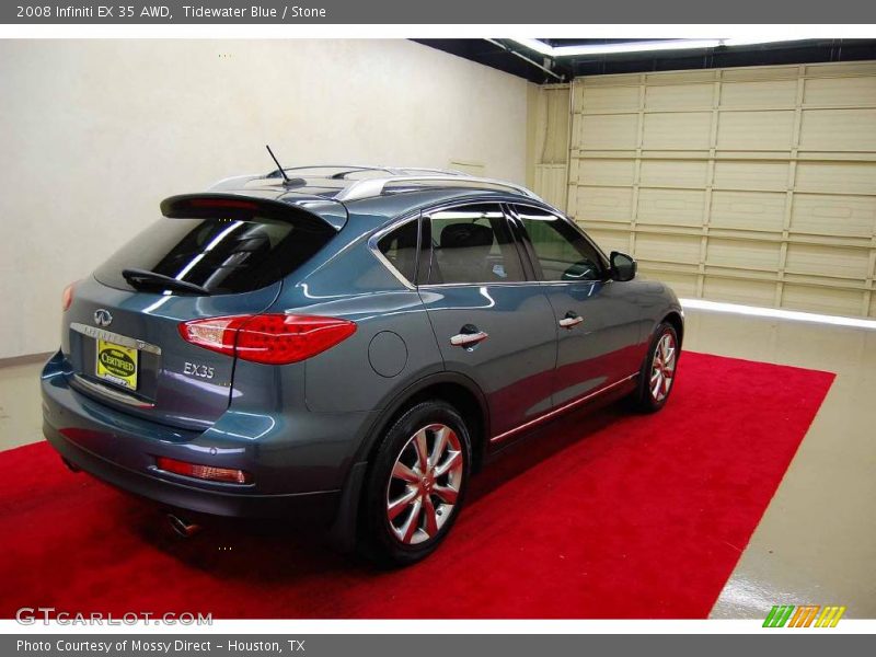 Tidewater Blue / Stone 2008 Infiniti EX 35 AWD