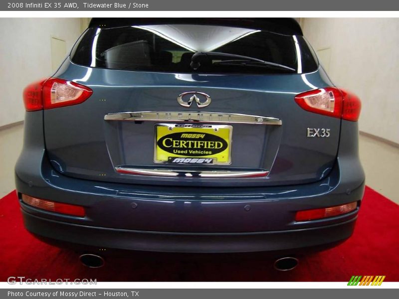 Tidewater Blue / Stone 2008 Infiniti EX 35 AWD