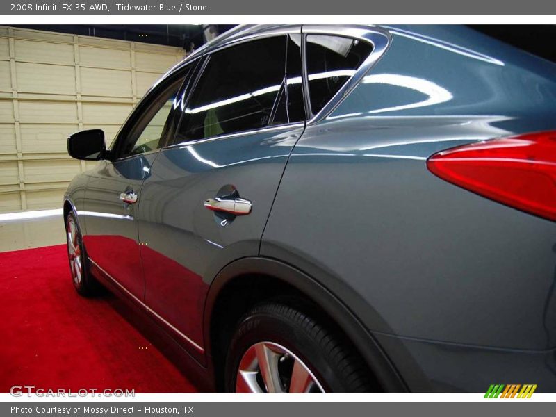 Tidewater Blue / Stone 2008 Infiniti EX 35 AWD
