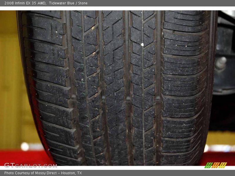 Tidewater Blue / Stone 2008 Infiniti EX 35 AWD