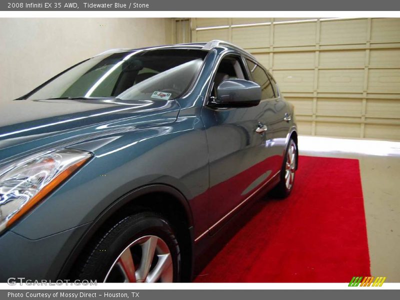 Tidewater Blue / Stone 2008 Infiniti EX 35 AWD