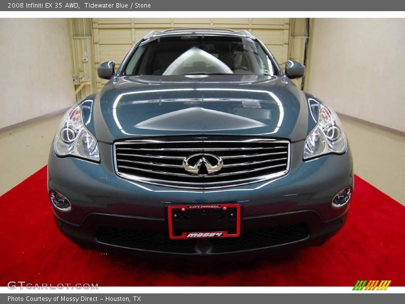 Tidewater Blue / Stone 2008 Infiniti EX 35 AWD