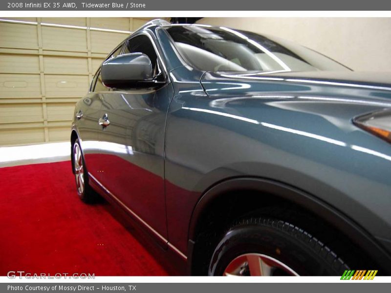 Tidewater Blue / Stone 2008 Infiniti EX 35 AWD