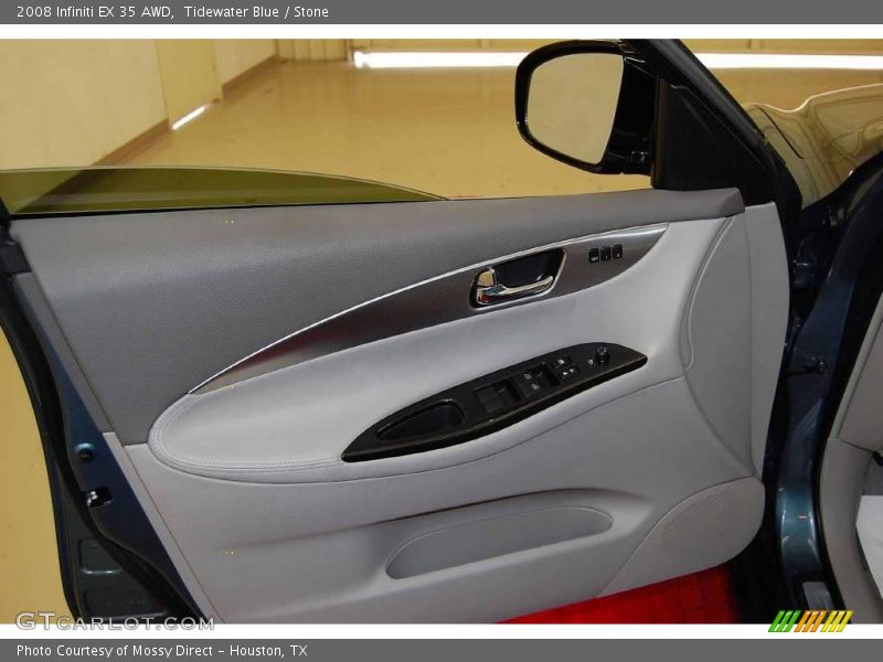 Tidewater Blue / Stone 2008 Infiniti EX 35 AWD