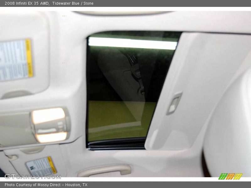 Tidewater Blue / Stone 2008 Infiniti EX 35 AWD