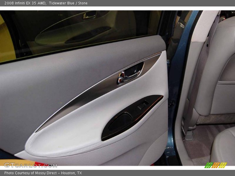 Tidewater Blue / Stone 2008 Infiniti EX 35 AWD