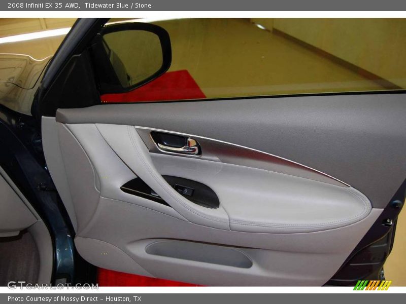 Tidewater Blue / Stone 2008 Infiniti EX 35 AWD