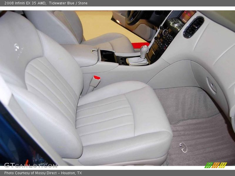Tidewater Blue / Stone 2008 Infiniti EX 35 AWD