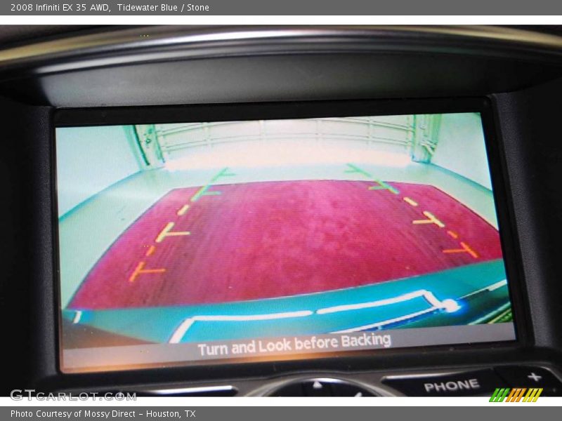 Tidewater Blue / Stone 2008 Infiniti EX 35 AWD