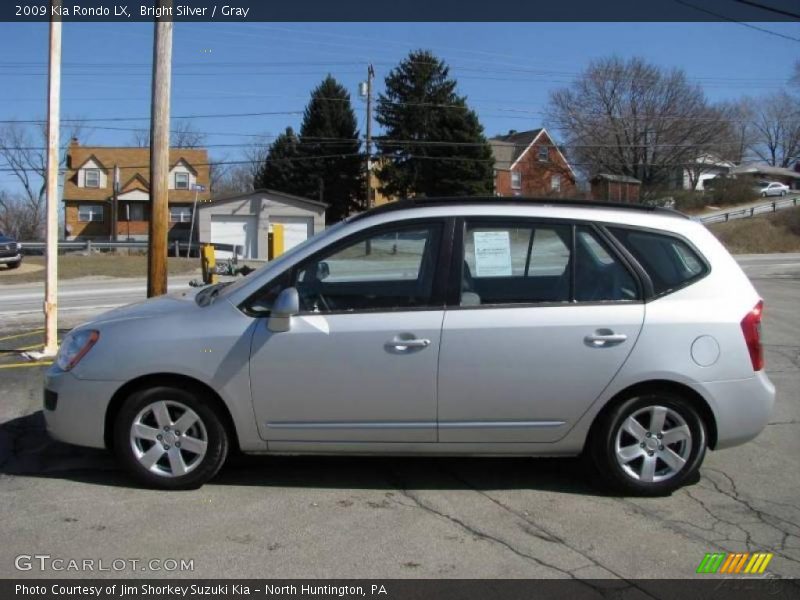 Bright Silver / Gray 2009 Kia Rondo LX