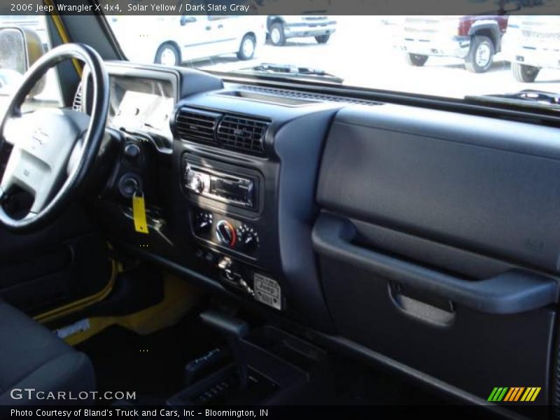 Solar Yellow / Dark Slate Gray 2006 Jeep Wrangler X 4x4