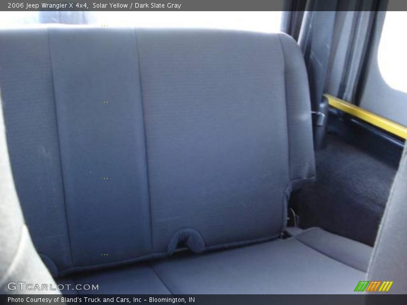 Solar Yellow / Dark Slate Gray 2006 Jeep Wrangler X 4x4