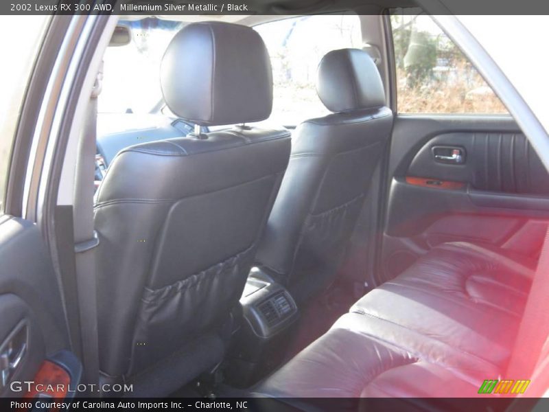 Millennium Silver Metallic / Black 2002 Lexus RX 300 AWD