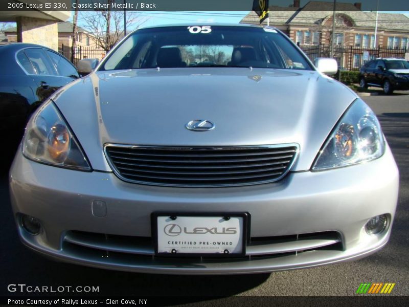 Classic Silver Metallic / Black 2005 Lexus ES 330