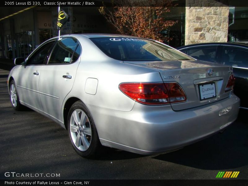 Classic Silver Metallic / Black 2005 Lexus ES 330
