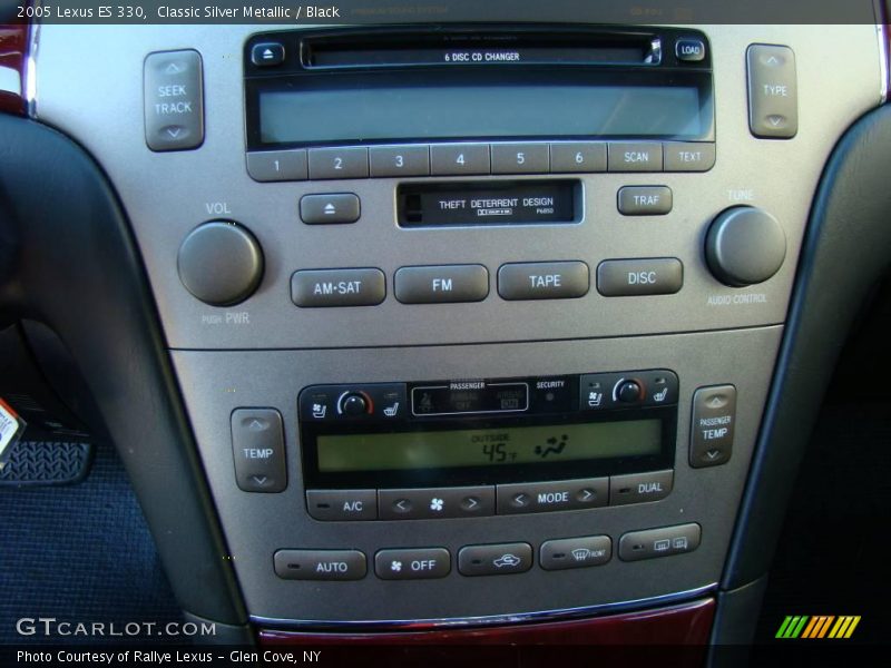 Classic Silver Metallic / Black 2005 Lexus ES 330