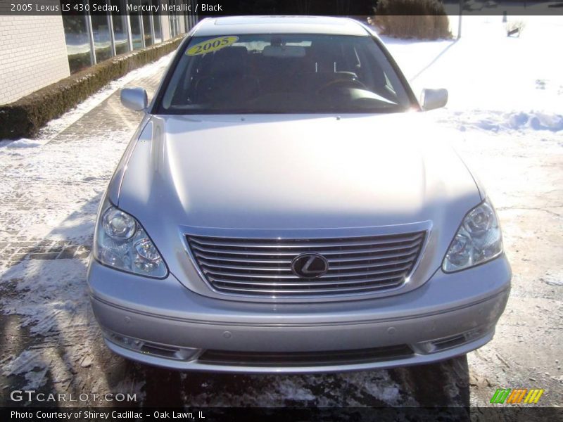 Mercury Metallic / Black 2005 Lexus LS 430 Sedan