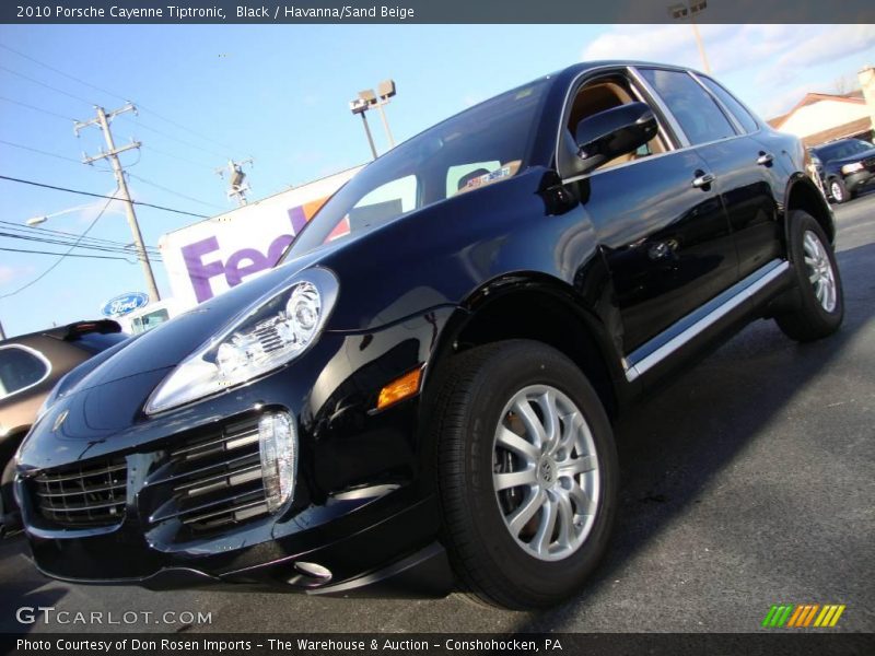 Black / Havanna/Sand Beige 2010 Porsche Cayenne Tiptronic