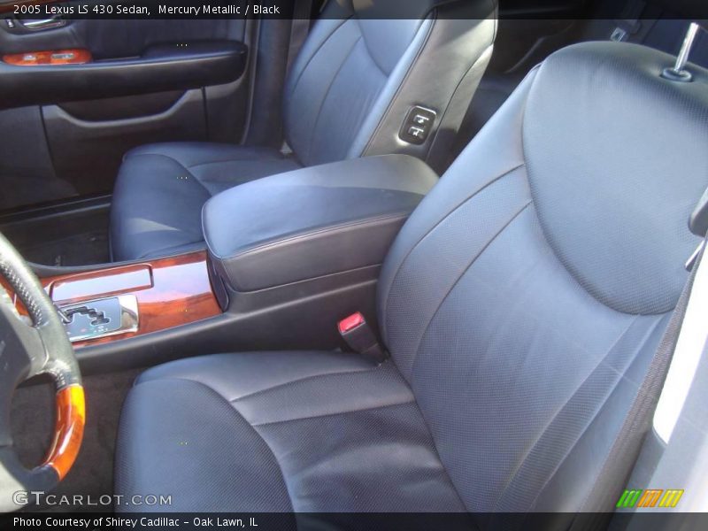 Mercury Metallic / Black 2005 Lexus LS 430 Sedan