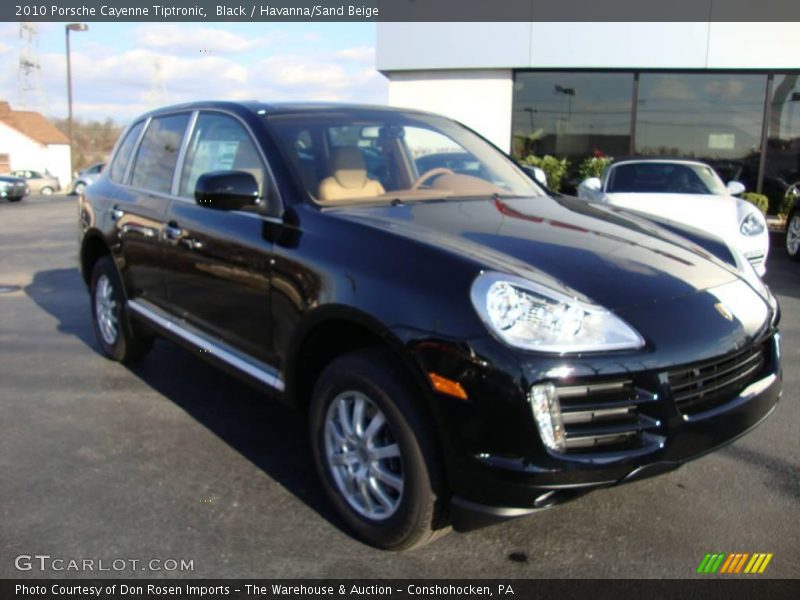 Black / Havanna/Sand Beige 2010 Porsche Cayenne Tiptronic