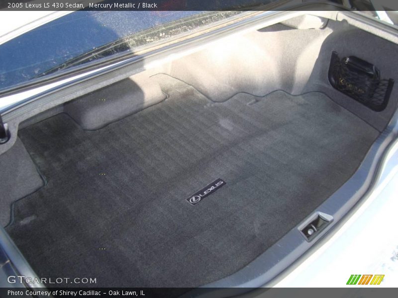 Mercury Metallic / Black 2005 Lexus LS 430 Sedan