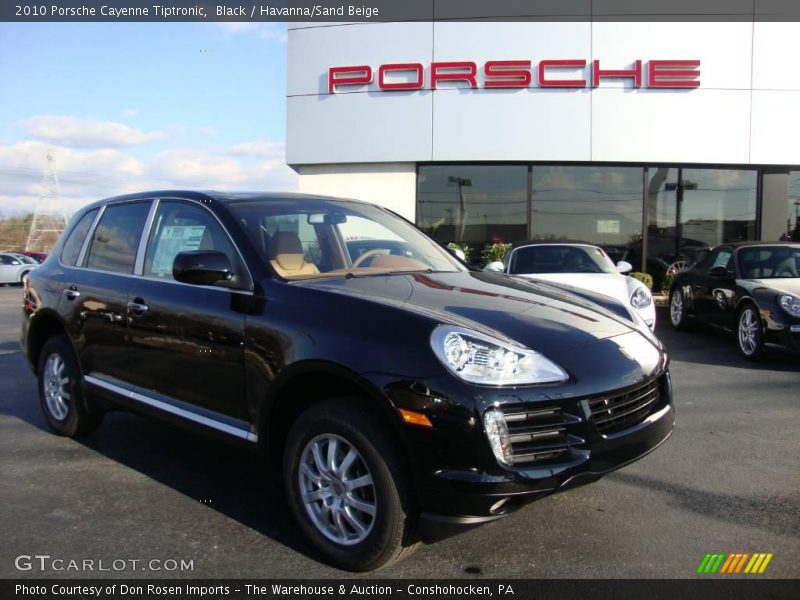 Black / Havanna/Sand Beige 2010 Porsche Cayenne Tiptronic