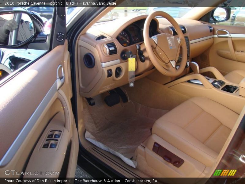 Black / Havanna/Sand Beige 2010 Porsche Cayenne Tiptronic
