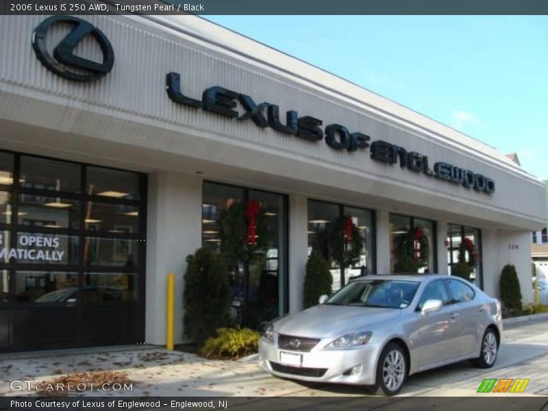 Tungsten Pearl / Black 2006 Lexus IS 250 AWD