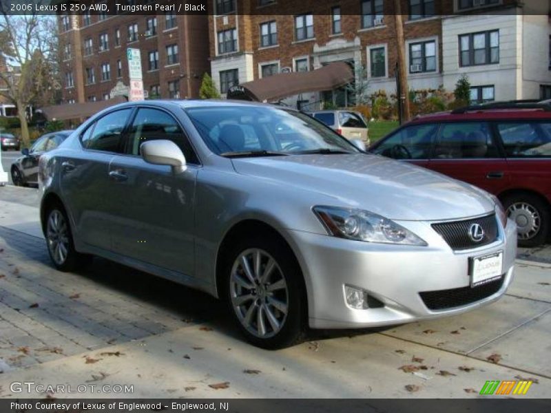 Tungsten Pearl / Black 2006 Lexus IS 250 AWD