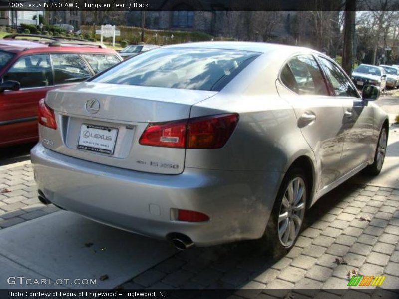Tungsten Pearl / Black 2006 Lexus IS 250 AWD