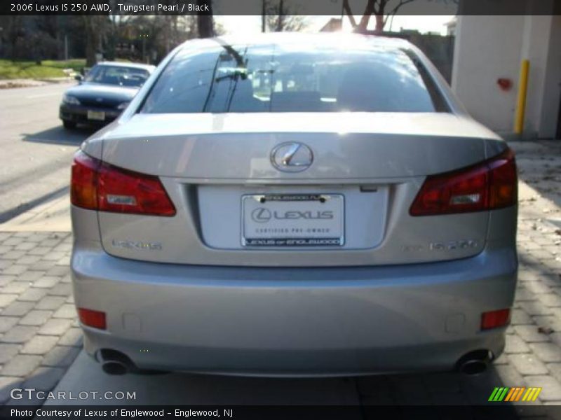 Tungsten Pearl / Black 2006 Lexus IS 250 AWD